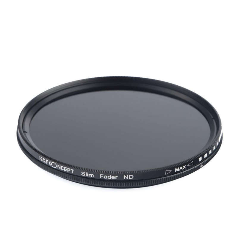 K&F Concept Slim vario ND 2-400 változtatható szürkeszűrő, 37 mm (KF-01-1102)