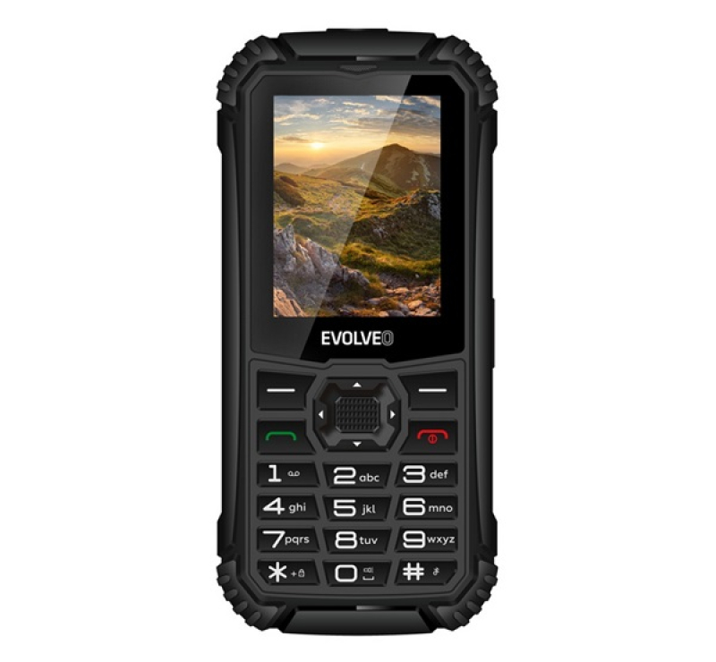 Evolveo Strongphone Q1 mobiltelefon (Dualsim) FEKETE