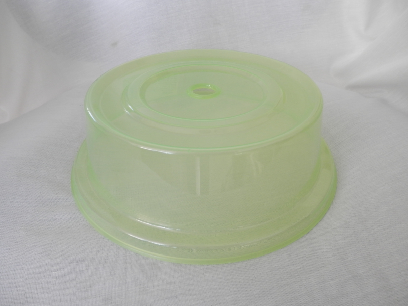 Tányérfedő mikrohullámú sütőbe, zöld (245-zöld)