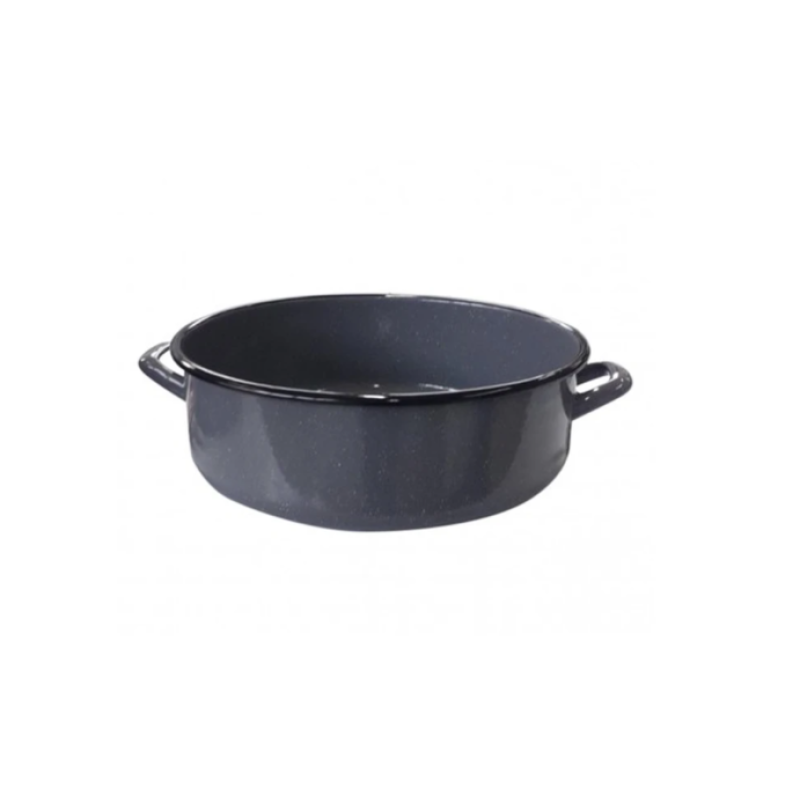 Metalac Classic zománcozott lapos lábas 36 cm, 12 L (355992)