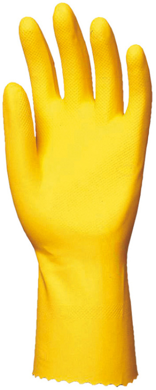 HTG gumikesztyű, sárga L- es (5029)