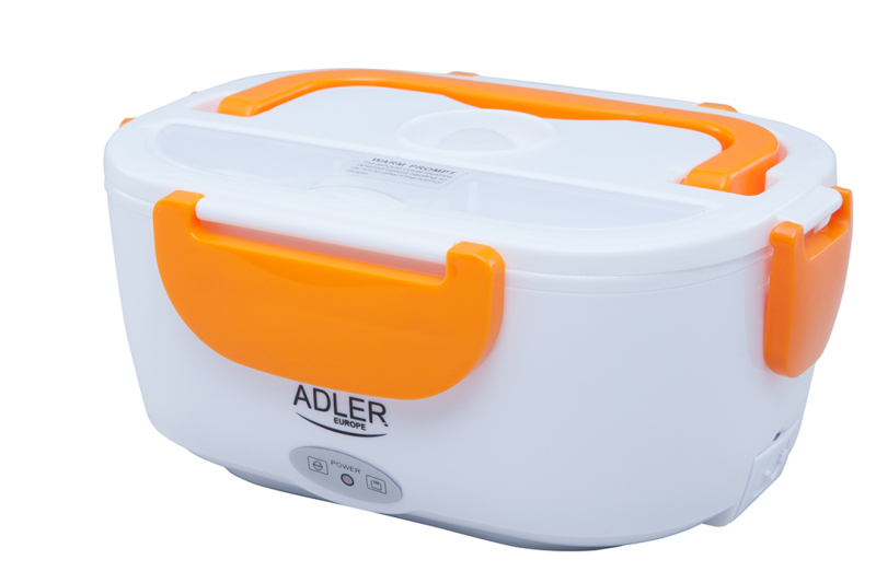 Adler elektromos ételmelegítő- hordó, narancssárga (AD-4474)