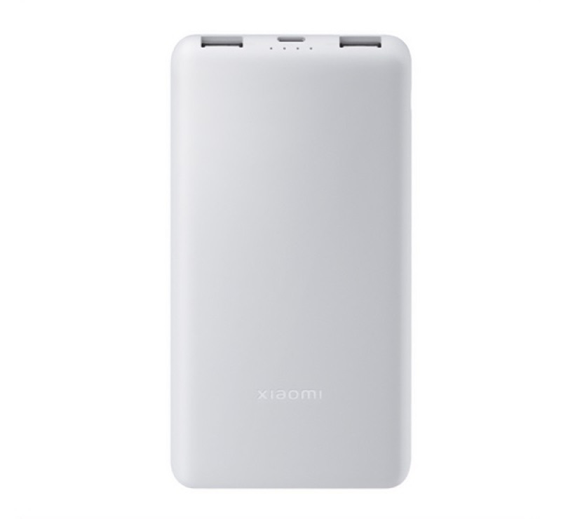 Xiaomi LITE vésztöltő 2 USB+Type-C aljzat (10000mAh, 22.5W, PD gyorstöltő) FEHÉR