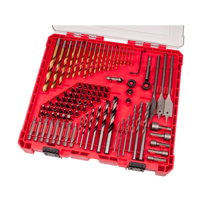 Extol Premium behajtó és fúró készlet, 100db (8819653)