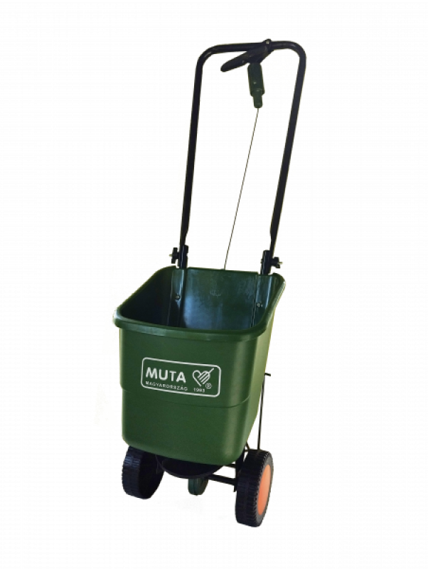 Muta műtrágya és fűmag szórókocsi 12L (16484)
