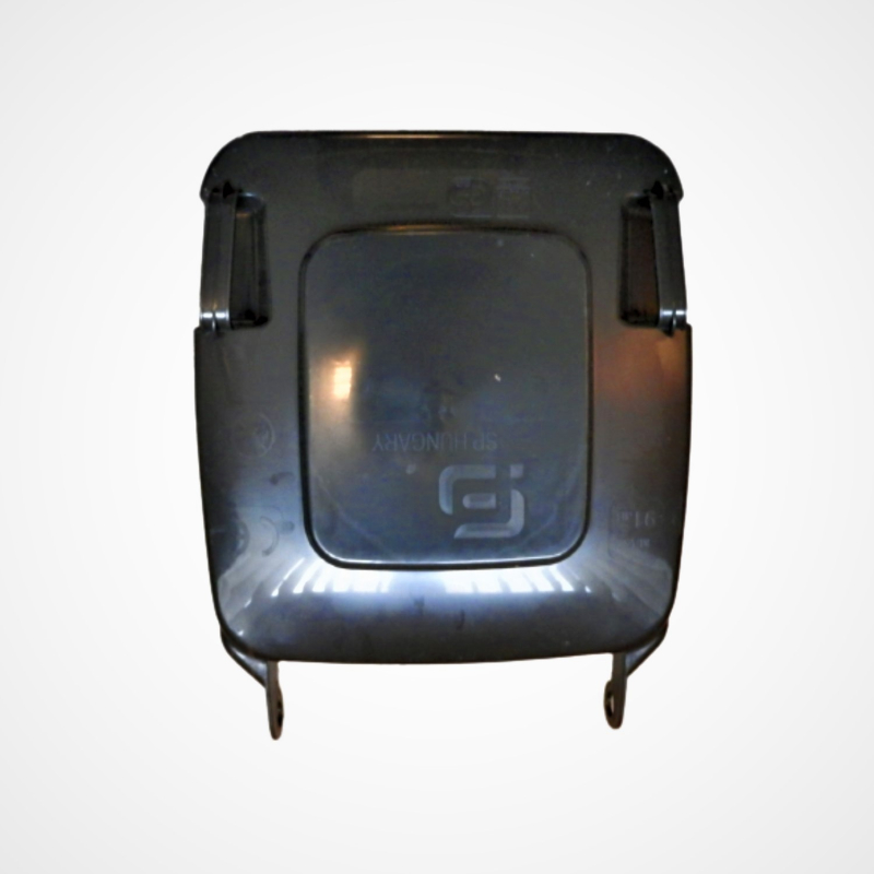 Kukafedél 120 literes kukához fekete (15053)