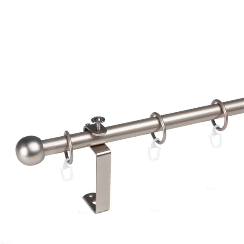 Rúdkarnis fém matt nikkel D=16 mm 240 cm (tartozékokkal) (3704065)