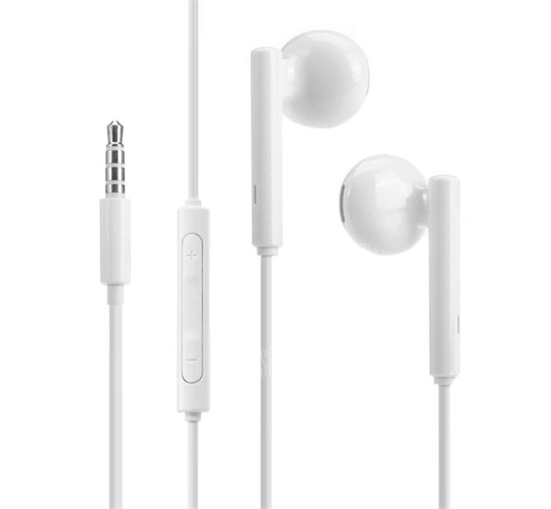 HUAWEI AM-115 fülhallgató SZTEREO (3.5mm jack, felvevő gomb) FEHÉRAM-115