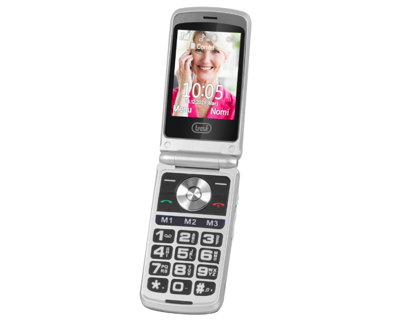 Trevi FLEX PLUS 65 Silver mobiltelefon, ezüst (14389)