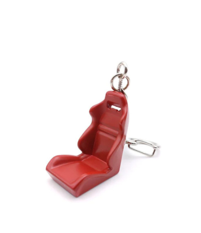 Sportülés kulcstartó W16362-10R, fém, piros (80261)