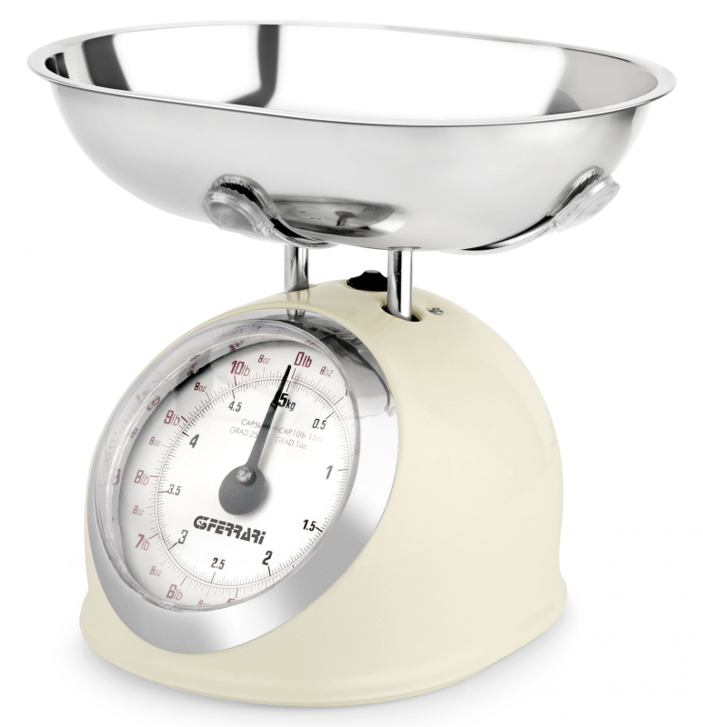 G3 Ferrari G20003 konyhai mérleg, krém színű (10709)