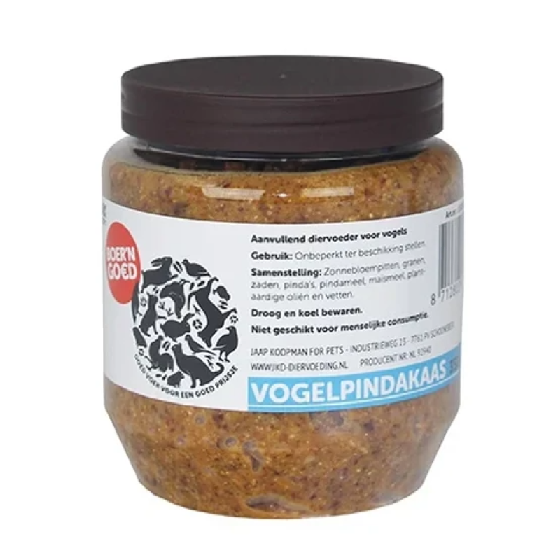 Vogel madáreleség mogyoróvaj paszta 350gr, lisztkukaccal és gabonával (PP003)