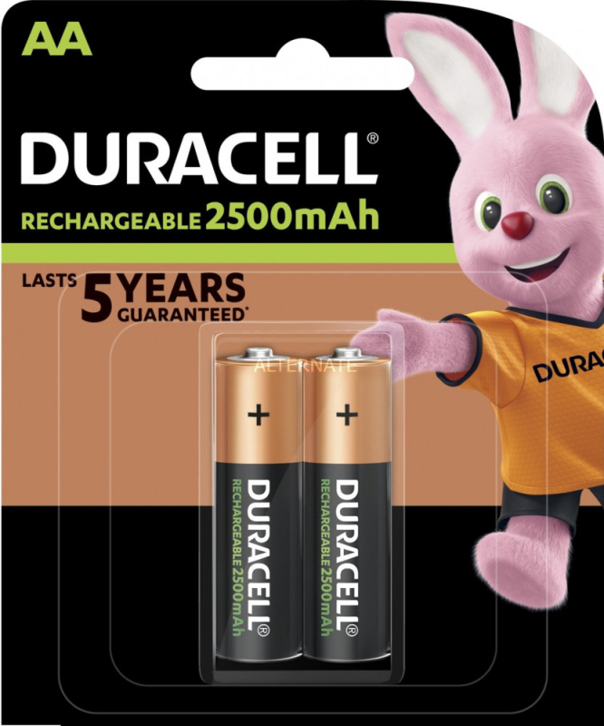 Duracell LSD B2 tölthető ceruzaelem AA 2db/csomag (DOBL07)