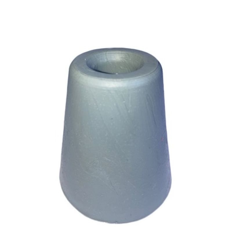 Ajtóütköző gumis 37x50mm szürke (3352003)