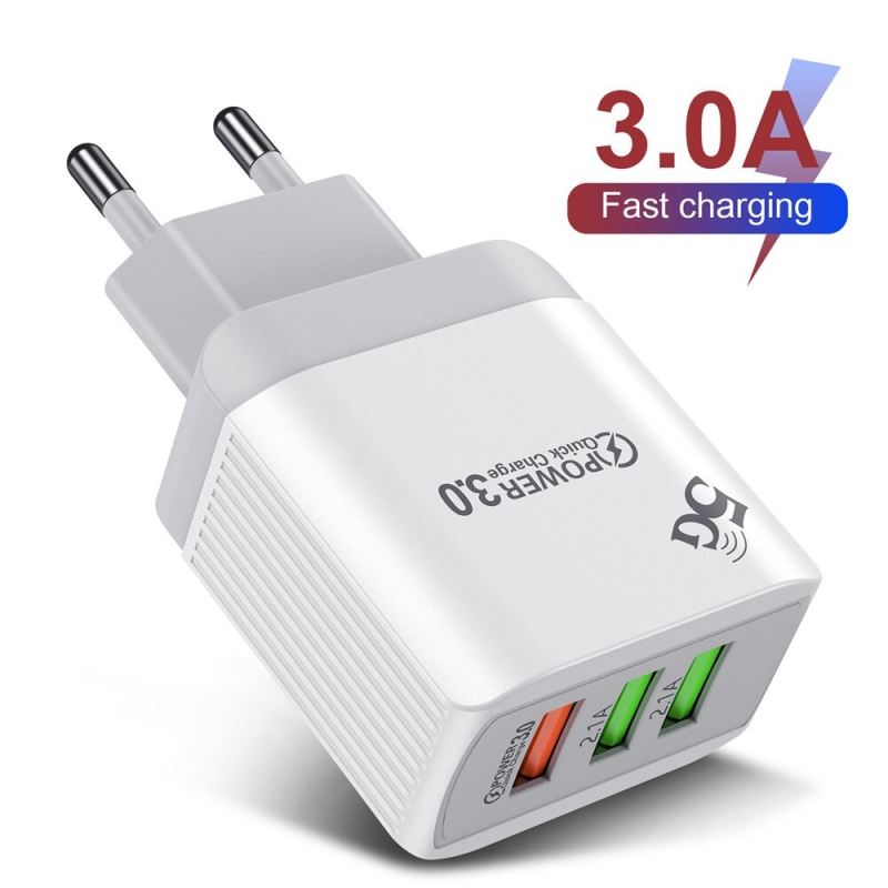 Gyors töltésű töltőadapter 3A QC3.0 GZ-16512