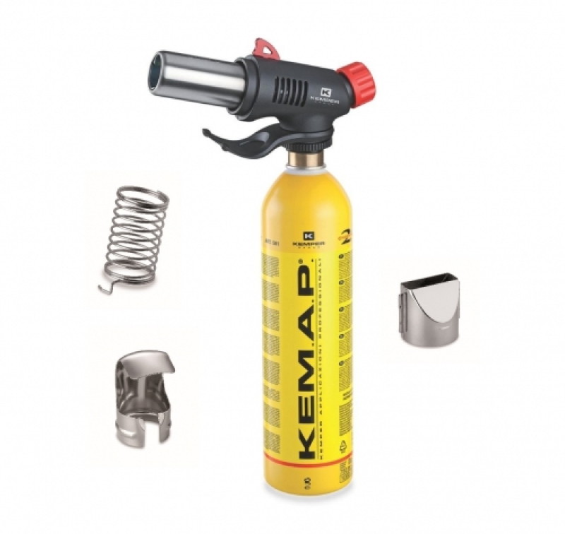 Kemper gázos hőlégfúvó Kemap gázpalackkal TFA (K-1066C)
