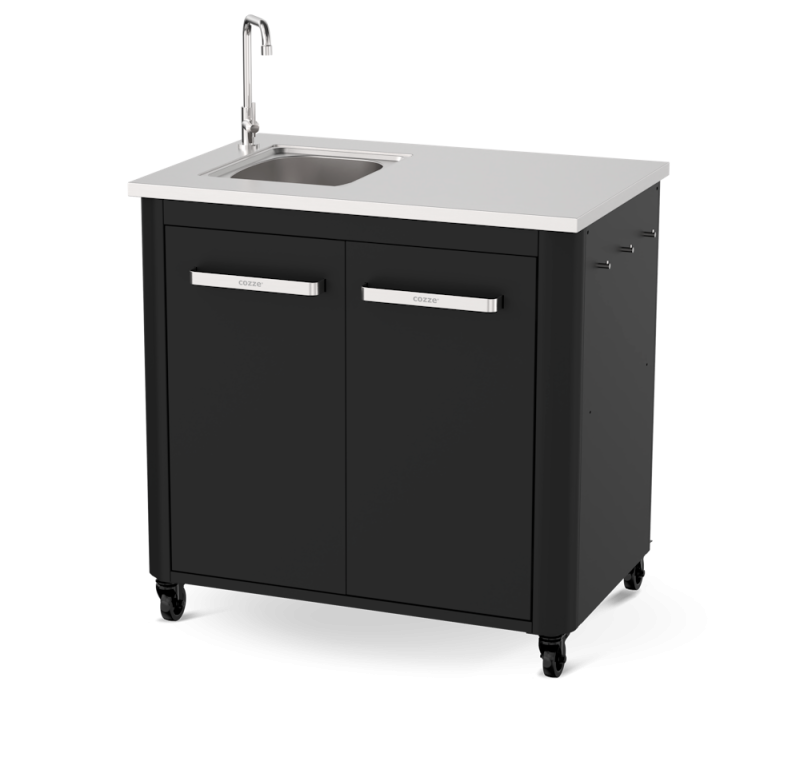 COZZE kültéri konyha modul, mosogatóval (90 cm)