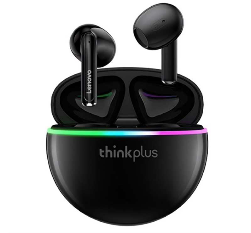 LENOVO THINKPLUS XT97 bluetooth fülhallgató SZTEREO (v5.2, TWS, zajszűrő, mikrofon + töltőtok) FEKET