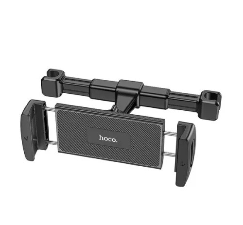 Hoco autós telefontartó (CA121) oldalkapcsokkal, szellőző rögzítéssel, Kompakt, FEKETE