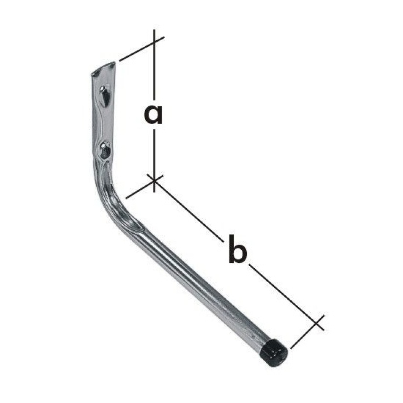 Velano Garázskampó egyágú  90 x 180 mm (3214221)