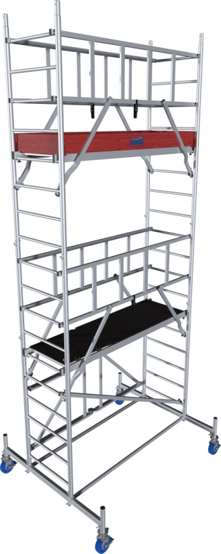 Krause Monto ProTec XS System alumínium összecsukható állvány, 5,8 m (942135)