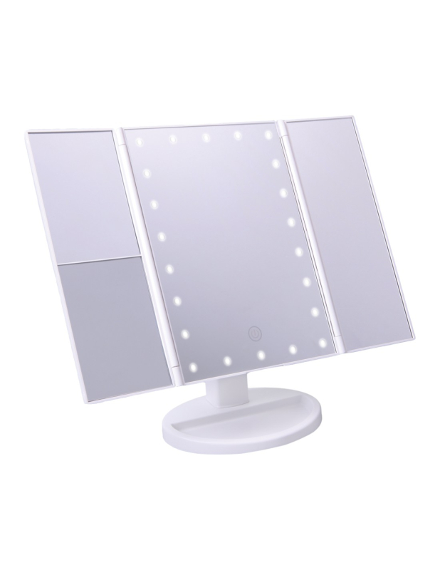 Jocca összecsukható LED-es sminktükör (2722)
