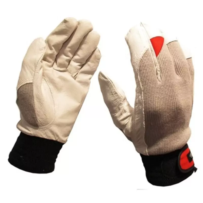 Guide védőkesztyű bőr tenyér sztreccs kézfej  43 (8) ( 6700050)