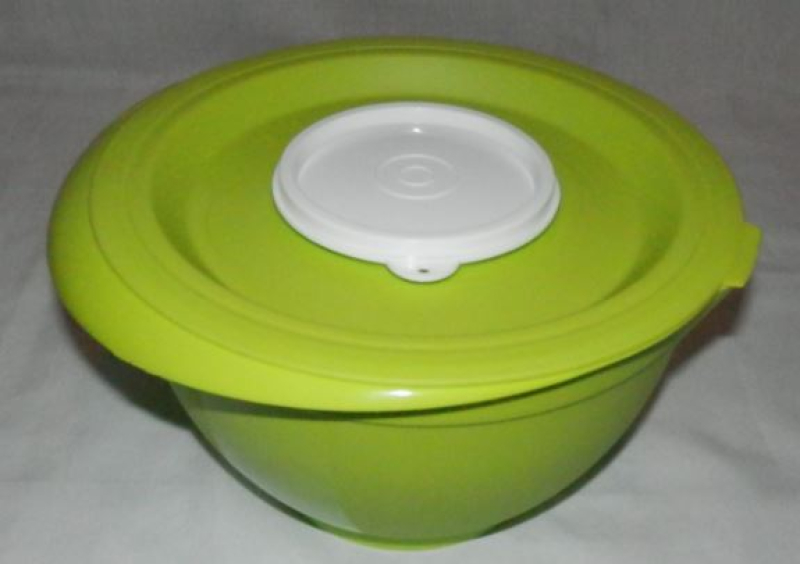 Keverőtál műanyag, kettős tetővel 3 l  (290-kiwi)