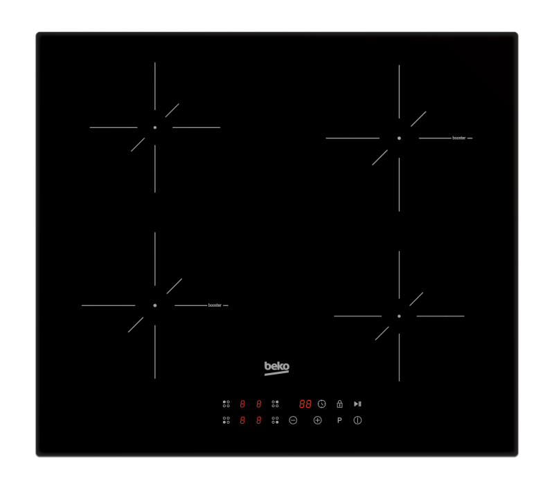 Beko HII6442TBO beépíthető indukciós főzőlap, 60 cm