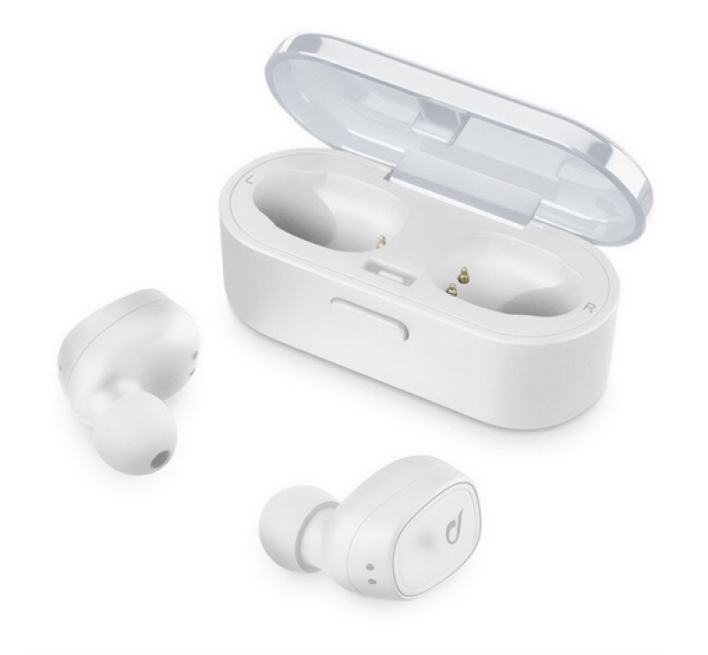 CELLULARLINE SHADOW bluetooth fülhallgató SZTEREO (v5.0, TWS, ultrakönnyű, mikrofon, aktív zajszűrő