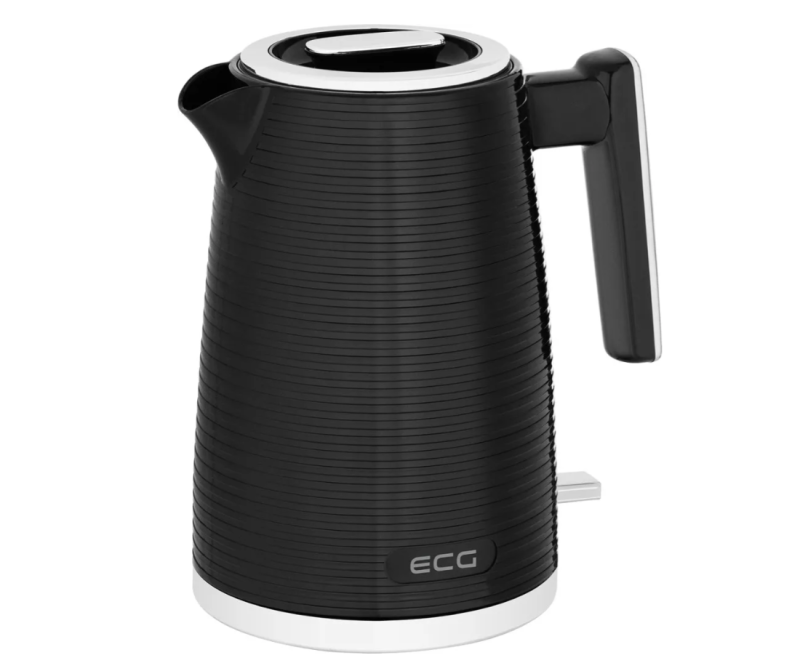 ECG Stripe elektromos vízforraló 1,7L, fekete (RK-1751)