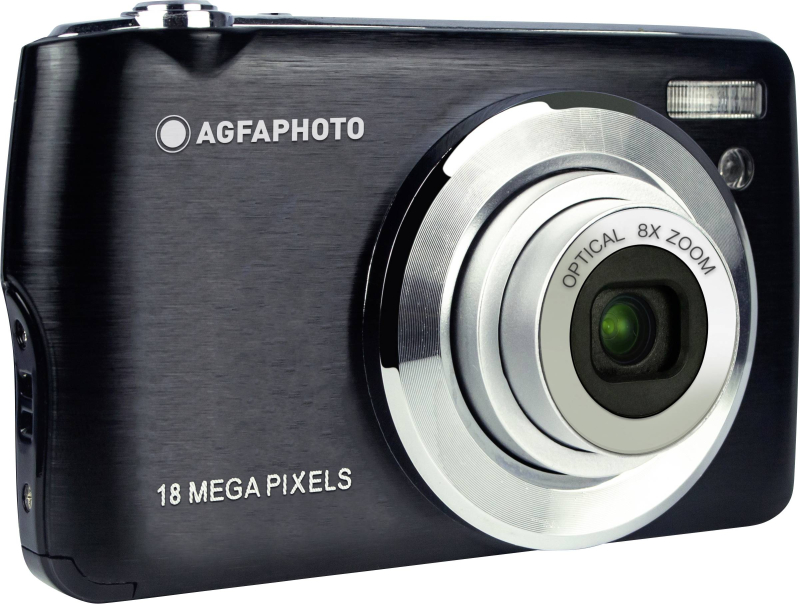 AGFA DC8200 kompakt digitális fényképezőgép, fekete (AG-DC8200-BK)