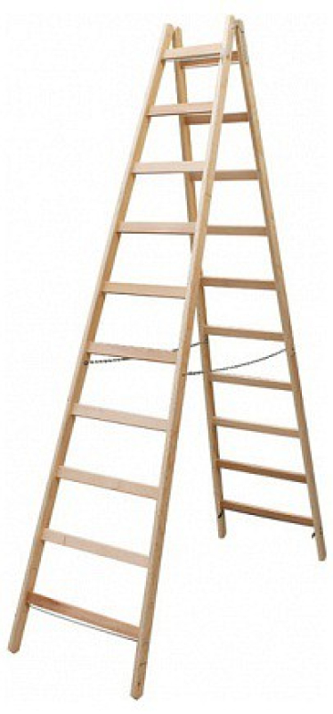 Krause Stabilo fa állólétra 2x10 (170125)