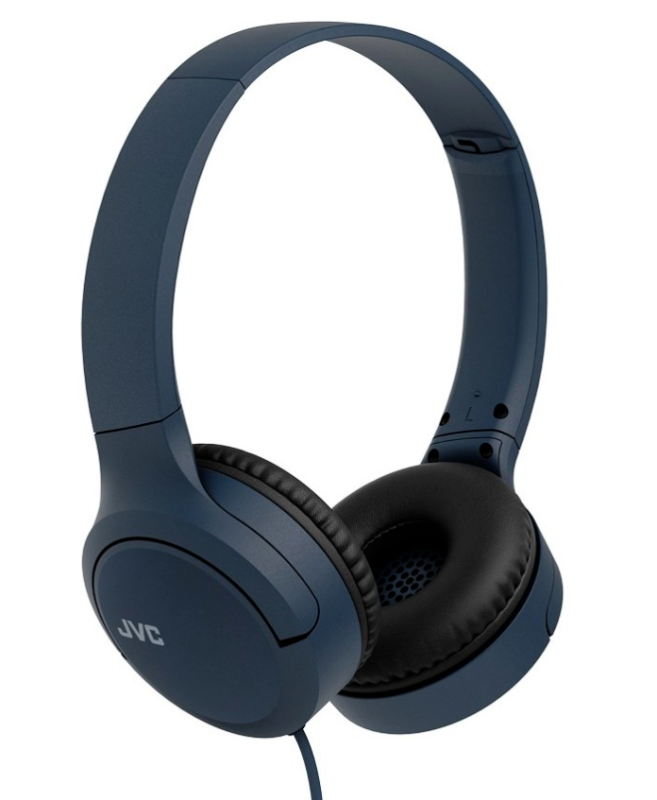 JVC HA-S33UC-A USB-C fejhallgató, kék (15320)