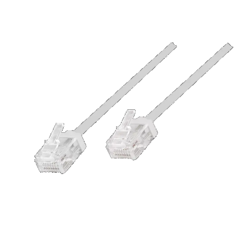 Logilink Cat.6A Slim High-Flex patch kábel fehér 7,50 m