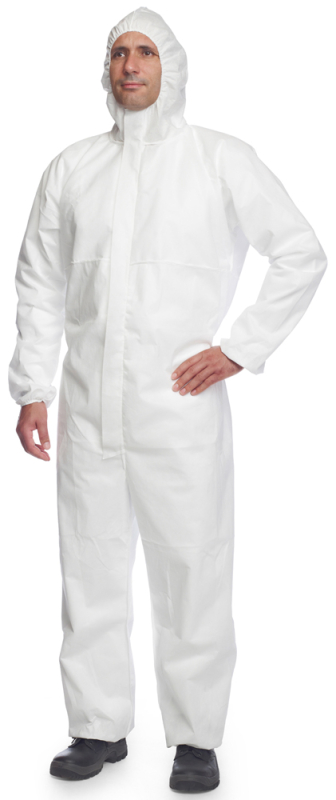 Proshield basic fehér overál XXL (40225)