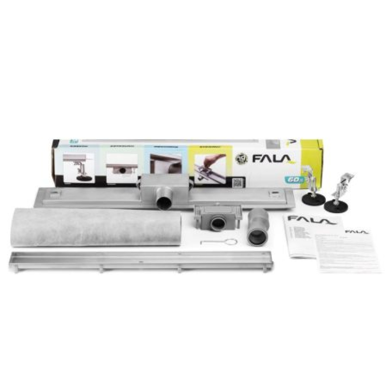 Vorel zuhanykifolyó, 80 cm, fehér üveg (TOY-75383)