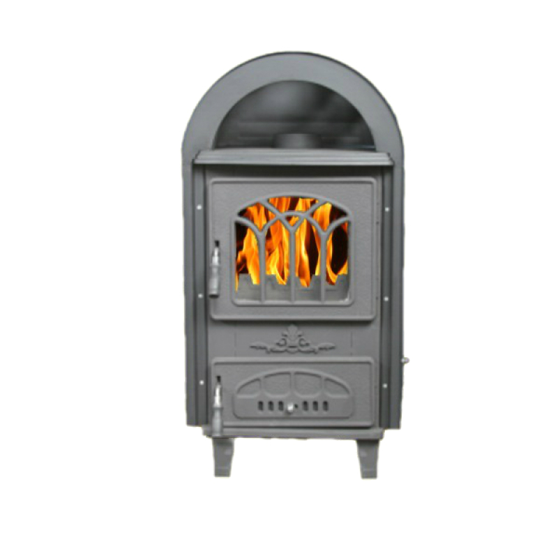 Toldi szabadonálló kályha íves, T8 lemez alj, láb