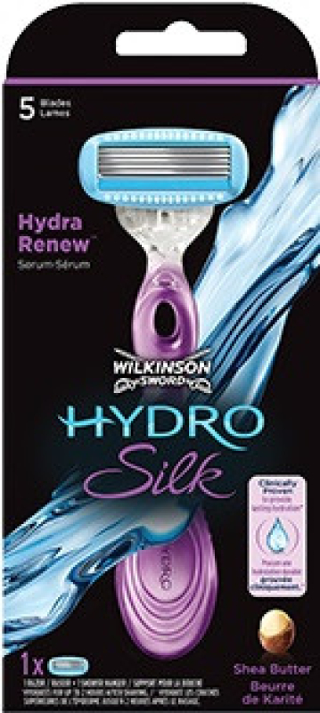 Wilkinson Hydro Silk női borotvakészülék +1 betét (UWKW01)