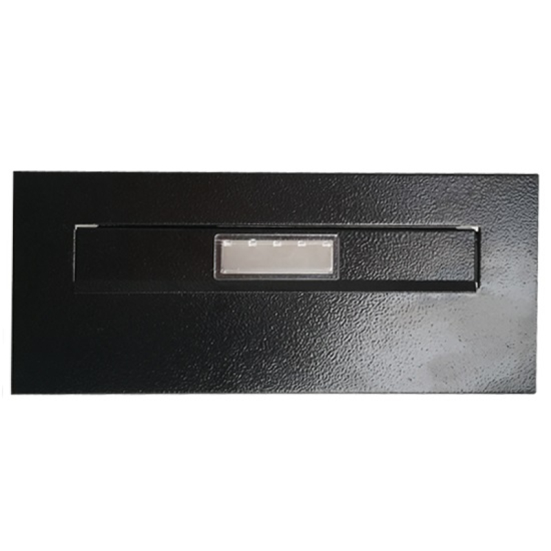 Levélbedobó oszlopra fém barna (3469529)