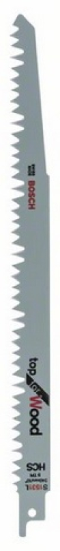Bosch szablyafűrészlap fához S 1531 L, Top for Wood 25 db (2608650465)