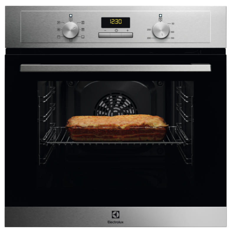 Electrolux EOF3H00BX SurroundCook 600 Beépíthető sütő aqua clean tisztítással