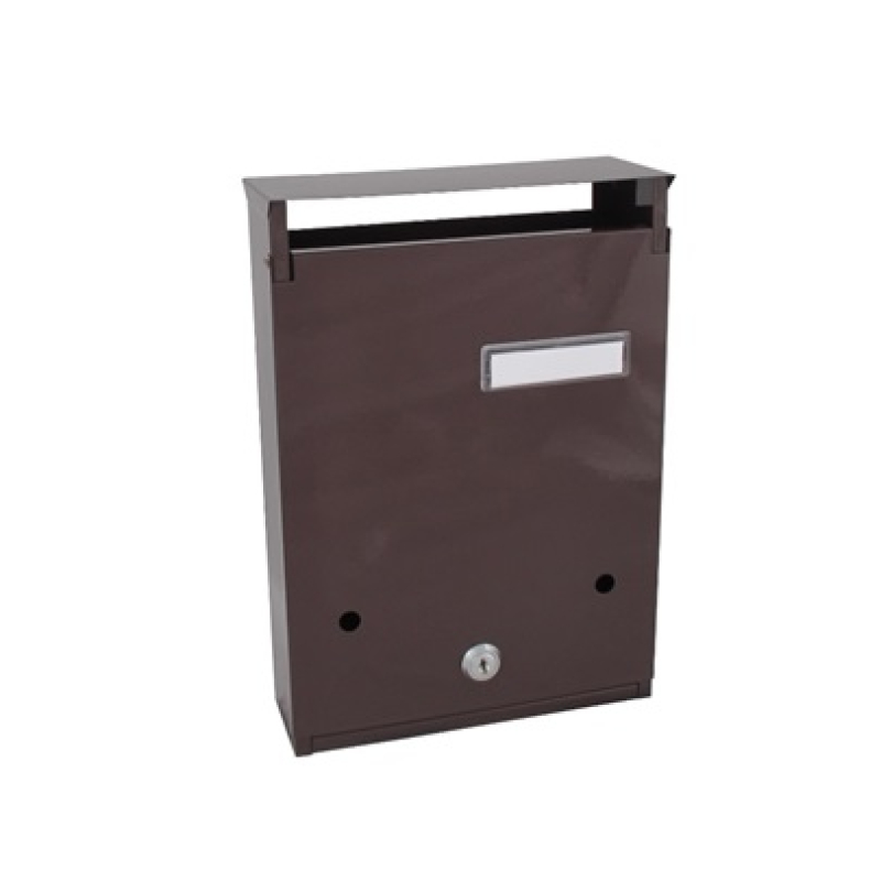 Postaláda MINIMA záras barna CS (3490091)