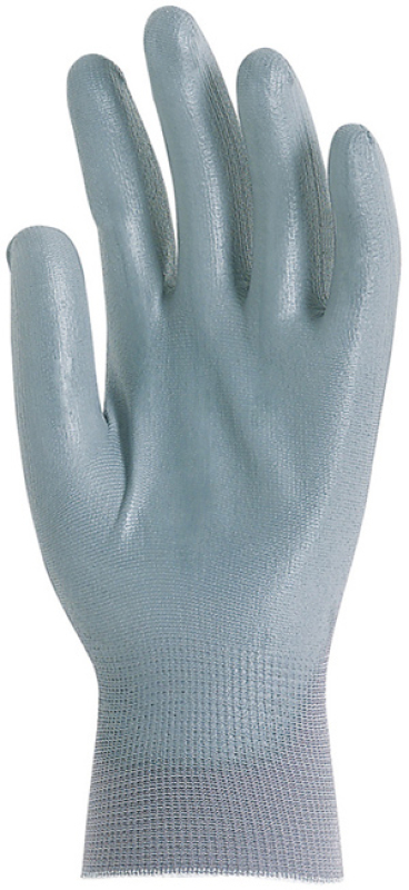 Poliuretán szerelőkesztyű, tenyerén mártott, szürke 10- es (6030)