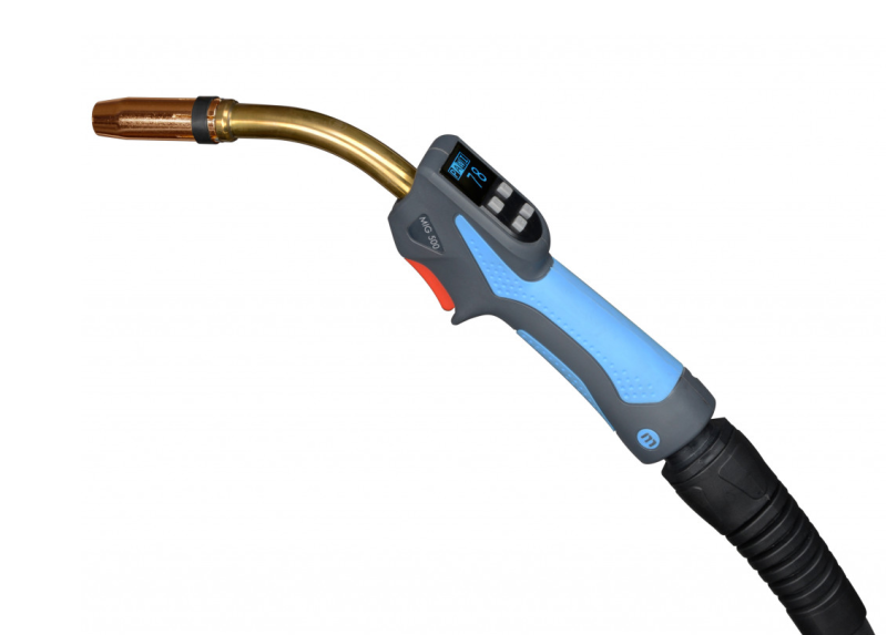 Iweld IGrip 500W LCD, 5m vízhűtéses hegesztőpisztoly (800MIGIP505WLCD)