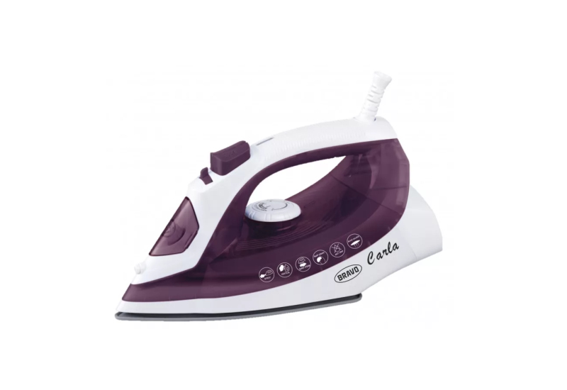 Bravo Carla gőzölős vasaló, lila, 2200W (B-4795-lila)