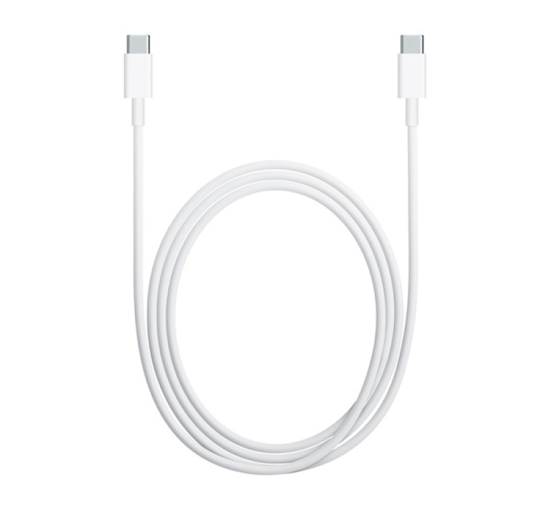 Apple adatkábel (Type-C - Type-C, MJWT2ZM/A utód, gyorstöltő, 200cm) FEHÉR