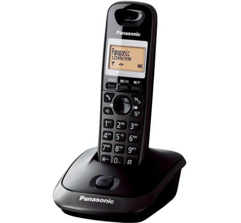 Panasonic KX-TG2511HGT telefon készülék (vezeték nélküli, DECT) FEKETE