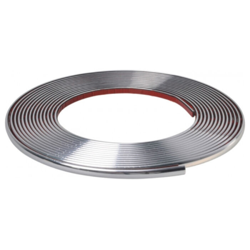 KCS-PA-004/12mm Krómcsík, 6m hosszú