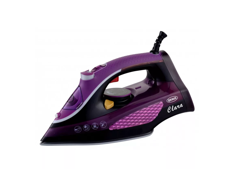 Bravo Carla gőzölős vasaló, lila, 2600W (B-4720L)
